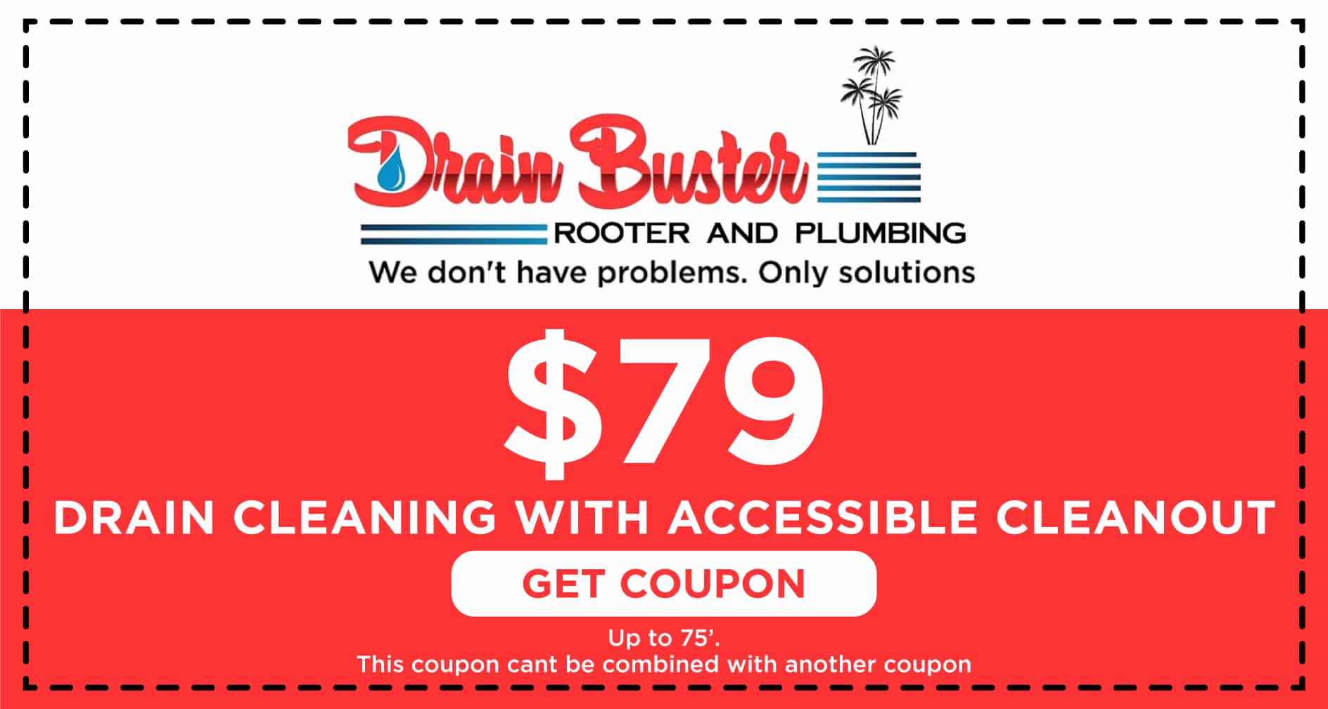 Drain Buster Drain Cleaning Coupon